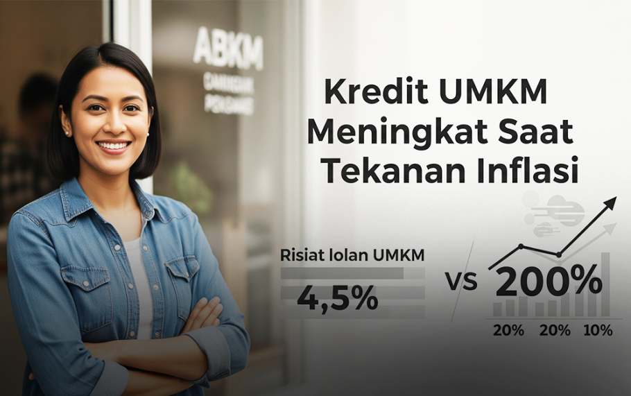Kredit UMKM Meningkat Saat Tekanan Inflasi